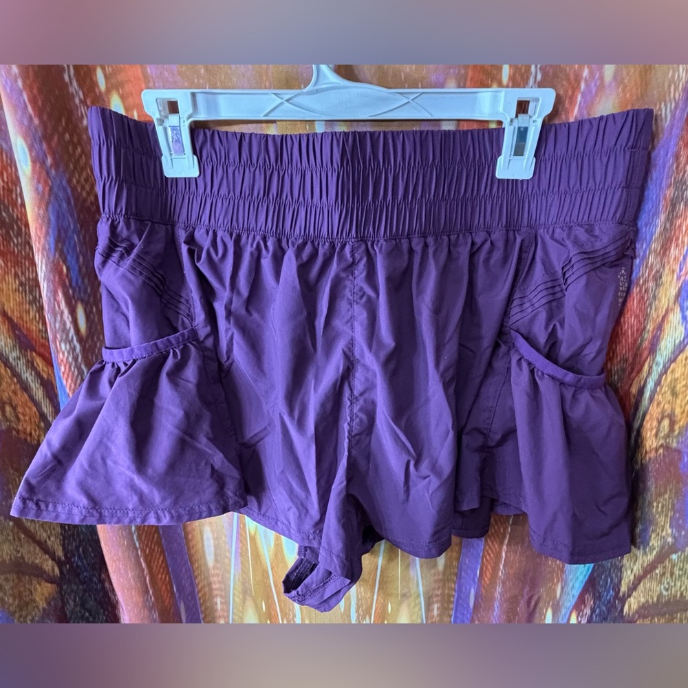 Free People FP Movement Get Your Flirt On Shorts 💜 - Picture 6 of 7